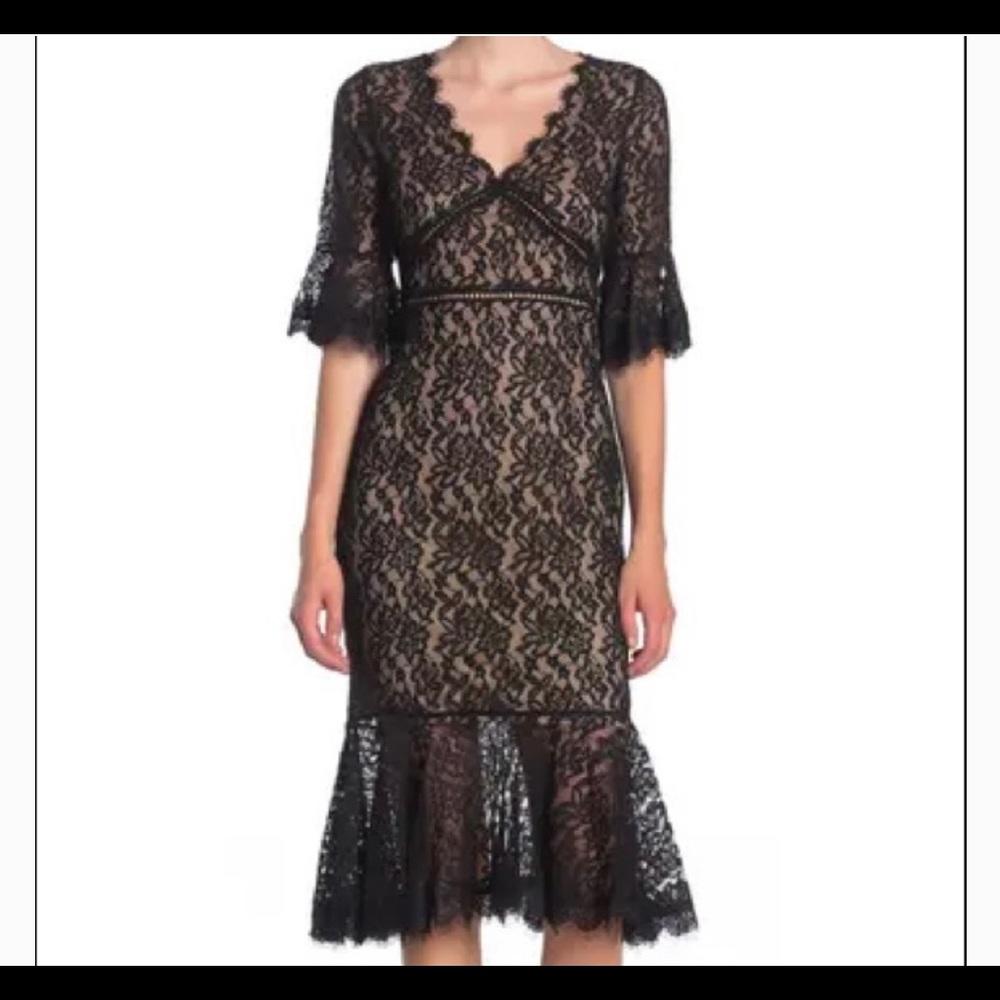 The Dress Forum black lace Dress